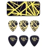 Image de Jim EVHPT04 Collector Evh Noir / Jaune 0,60 Mm 6 Pack Médiators