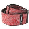 Image de D6711 - Sangle Jacquard - Paisley Red