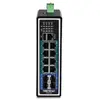Image de TI-PG1284I - Commutateur - C2+ - Géré - 8 x 10/100/1000 (PoE+) + 4 x Gigabit SFP - Montage sur rail DIN - PoE+ (240 W) - Conformité TAA