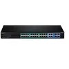Image de TPE 5028WS - Commutateur - intelligent - 24 x 10/100/1000 (PoE+) + 4 x SFP Gigabit combiné - de bureau, Montable sur rack - PoE+ (370 W) - CA 100 -