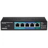 Image de TPE P521ES - Commutateur - intelligent - 1 x 10/100/1000 (PoE+ input) + 2 x 10/100/1000 (PoE) + 2 x 10/100/1000 - de bureau - PoE+ (18 W) -