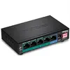 Image de TPE LG50 - Commutateur - non géré - 4 x 10/100/1000 (PoE+) + 1 x 10/100/1000 - de bureau - PoE+ (32 W) - Conformité TAA