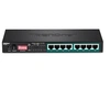Image de TPE LG80 - Commutateur - non géré - 8 x 10/100/1000 (PoE+) - de bureau - PoE+ (65 W) - Conformité TAA