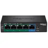 Image de TPE TG52 - Commutateur - 4 x 10/100/1000 (PoE+) + 1 x 10/100/1000 - de bureau, fixation murale - PoE+ (32 W) - Conformité TAA