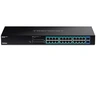 Image de TPE TG262 - Commutateur - 24 x 10/100/1000 (PoE+) + 2 x SFP - Montable sur rack - PoE+ (380 W) - Conformité TAA