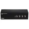 Image de TK 440DP - Commutateur écran-clavier-souris/audio/USB - 4 x KVM / audio / USB - 1 utilisateur local - de bureau - Conformité TAA