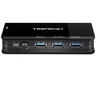 Image de TK-U404 - Concentrateur (hub) - 4 x USB 3.1 (pour PC) + 4 x USB 3.1 (pour appareils) - de bureau
