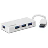 Image de TRENDnet, TU3-H4E, Hub USB 3.0 4 Ports, Plug & Play, Compact, Compatible Linux, Windows, Mac, Nintendo Switch, rétrocompatible USB 2.0, Blanc en occasion ou reconditionné