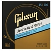 Image de Cordes pour basse Gibson Accessories Flatwound Steel Long Scale Medium 45-100