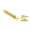 Image de Accessoires Guitares Gibson Historic Non-Wire Abr-1 Bridge - Gold Pièces Détachées