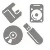 Image de Rdx external drive black usb3+