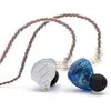 Image de Ecouteurs Linsoul KZ ZSN Pro 25Ohm Sans Fil Bluetooth Intra-Auriculaire 3.5mm Jack HiFi Hybride Bleu