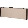 Image de Etuis Guitare Bois Deluxe GW Electrique Beige Pour guitare électrique