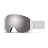 Image de Smith - 4D Mag ChromaPop Cat 3 - Masque ski White Vapor - Chromapop Platinium Mirror Cat 3 + ChromaPop Storm Blue Sensor Mirror Cat 3