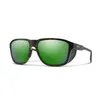 Image de Smith - Embark ChromaPop Polarized Mirror S3 - Lunettes de glacier Matte Tortoise - ChromaPop Polarized Green Mirror