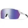 Image de Smith - Shift Split Mag Cat 3 - Lunettes vélo White - ChromaPop Violet Mirror Cat 3 + Clear Cat 0