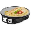 Image de Elite Gourmet ECP-126 Crêpière électrique avec plaque antiadhésive, râteau à crêpes, spatule et recettes (français non garanti), 30,5 cm, noir en occasion ou reconditionné
