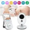 Image de FLOUREON 2.4'' Ecoute Bébé BabyPhone Vidéo BéBé Moniteur Sans Fil 2.4 GHz LCD Vidéo Vision Nocturne Radio Blanc
