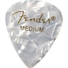 Image de Accessoires guitares PACK DE 12 MEDIATORS FORME 351 PREMIUM BLANC MOTO MEDIUM MOYEN Médiators