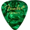 Image de Accessoires guitares PACK DE 12 MEDIATORS FORME 351 PREMIUM VERT HEAVY DUR Médiators