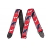 Image de Fender Fender 2'' Monogrammed Strap, Red/White/Blue Sangles et courroies