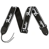 Image de Fender Running Logo Strap, Black Sangles et courroies