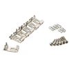 Image de lot de 6 pontets pour chevalet tremolo American Vintage, couleur nickel