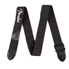 Image de Fender Fender 2 Black Poly Strap W/ Yellow Fender Logo