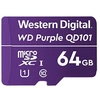 Image de WD Purple SC QD101 WDD064G1P0C - Carte mémoire flash - 64 Go - UHS-I U1 / Class10 - microSDXC UHS-I - violet