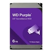 Image de WD Purple WD64PURZ - Disque dur - 6 To - surveillance - interne - 3.5" - SATA 6Gb/s - 5400 tours/min - mémoire tampon : 256 Mo