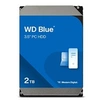 Image de WD Blue WD20EARZ - Disque dur - 2 To - interne - 3.5" - SATA 6Gb/s - 5400 tours/min - mémoire tampon : 64 Mo