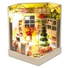 Image de Noël Décoration Kit de maison de poupée DIY Modèle Maison poupée Miniature Bricolage