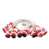 Image de Noël Décoration 20LED Guirlande Lumineuse Fée Lanterne de Forme Père Noël String Party Props