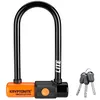 Image de Kryptonite Evolution Lite Mini 6 Antivol U, Niveau Sécurité 7/10 | Anse Acier Trempé 11 mm avec Revêtement Vinyle, pour Vélos, Vélos électriques et Scooters, 0,73 kg, 7 x 15,2 cm en occasion ou reconditionné