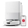 Image de Qrevo S5V- Upgrade du S7 Max Ultra -12000 Pa -Aspirateur Robot Laveur avec Station -Séchage à l'air Chaud-Blanc