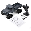 Image de 2.4GHz Simulation Télécommande Modèle Jouet à quatre roues motrices RC Voiture de chenille cadeau de Noël(Gris)