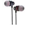 Image de Ecouteurs intra-auriculaires Metal Head Ecouteurs filaires Ecouteurs Isolationg avec micro pour Android / IOS (Noir)