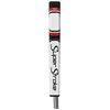 Image de Super Stroke Poignée de putter TLT Pistol 2.0 pour droitiers, blanc/rouge