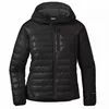 Image de Outdoor Research - Helium Down Hooded Jacket - Doudoune femme Black - L