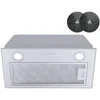 Image de FIREGAS - Hotte Aspirante Encastrée - Inox - 600m³/h - 52cm - Classe A