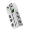 Image de SurgeArrest Essentiel - Protection contre les surtensions - CA 230 V - 2300 watt - connecteurs de sortie : 6 - 2 m cordon - Belgique, France - blanc