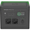 Image de Schneider OffGrid 730 - Centrale électrique portable - LCD, lithium-ion, 2 prises schuko CEE 7/3, onde sinusoïdale, 3 USB-A, 1 USB-C, chargeur sans