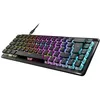 Image de Roccat Vulcan II Mini Air Clavier mécanique optique sans fil pour gaming, éclairage RVB personnalisable, câble amovible, interrupteur linéaire Titan II, plaque en aluminium, noir en occasion ou reconditionné