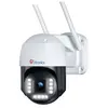Image de 4K 8MP Caméra Surveillance WiFi Extérieure 2,4/5Ghz WiFi PTZ Caméra IP WiFi Détection Humaine/Véhicule avec Suivi Automatique 355°Pan 90°Tilt Vision