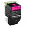 Image de Lexmark 802HM - A rendement élevé - magenta - original - cartouche de toner LCCP, LRP - pour Lexmark CX410de, CX410dte, CX410e, CX510de, CX510dhe,