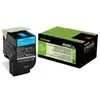 Image de 802SC - Cyan - original - cartouche de toner LCCP, LRP - pour Lexmark CX310dn, CX310n, CX410de, CX410dte, CX410e, CX510de, CX510dhe, CX510dthe