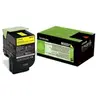 Image de 802SY - Jaune - original - cartouche de toner LCCP, LRP - pour Lexmark CX310dn, CX310n, CX410de, CX410dte, CX410e, CX510de, CX510dhe, CX510dthe
