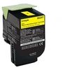 Image de 802XY - A rendement extrêmement élevé - jaune - original - cartouche de toner LCCP, LRP - pour Lexmark CX510de, CX510de Statoil, CX510dhe, CX510dthe