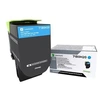 Image de X417 - A rendement élevé - cyan - original - cartouche de toner LCCP - pour Lexmark CS417dn, CS517de, CX417de, CX517de