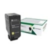 Image de - Jaune - original - cartouche de toner - pour Lexmark CS827de, CX827de